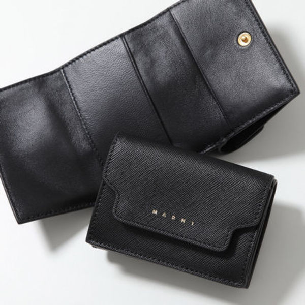 MARNI 三つ折り財布 PFMOW02U07 LV520 レザー