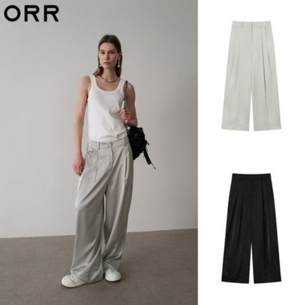 ORR Satin wide trousers