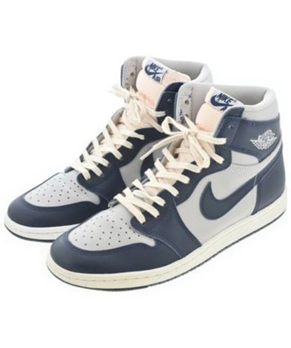 NIKE ナイキ スニーカー グレーx紺 26.5cm 3600225L0014
