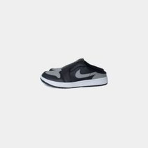 NIKE★AIR JORDAN MULE GOLF★BLACK/WHITE/MEDIUM GREY