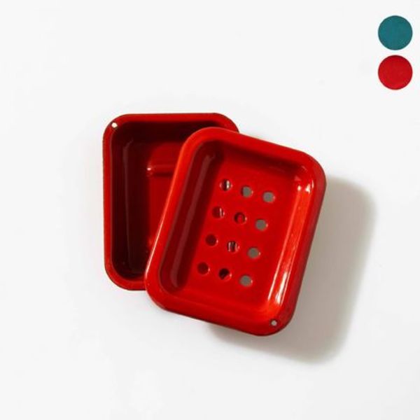 BRITISH COLOUR STANDARD ソープディッシュ ENAMEL SOAP DISH