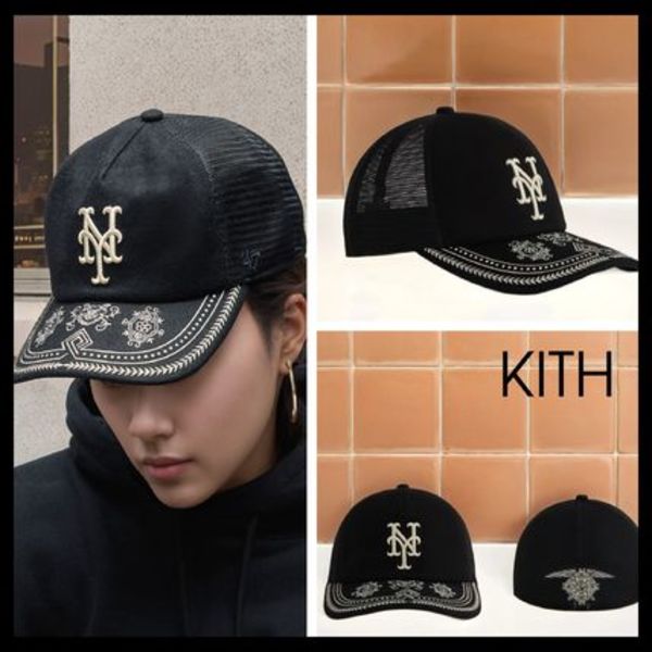 【KITH】New York Mets Franchise LS トラッカーハット 帽子