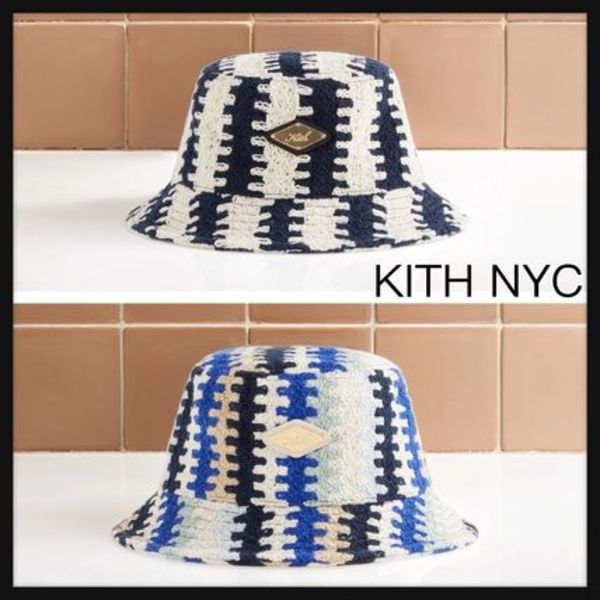 【KITH NYC】Kith Crochet Dawson バケット ハット ロゴ 2色