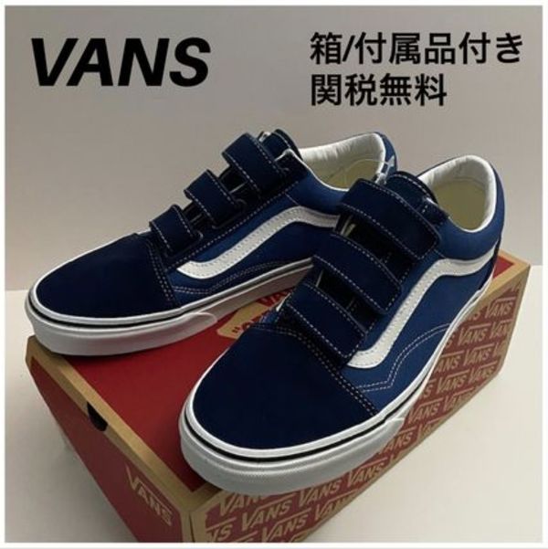 【Vans】☆ユニセックス☆マジックテープ☆CANVAS OLD SKOOL V