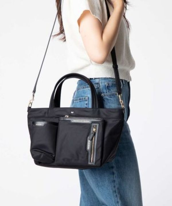 ANYA HINDMARCH 193474 トート Multi Pocket E/W Tote Mini