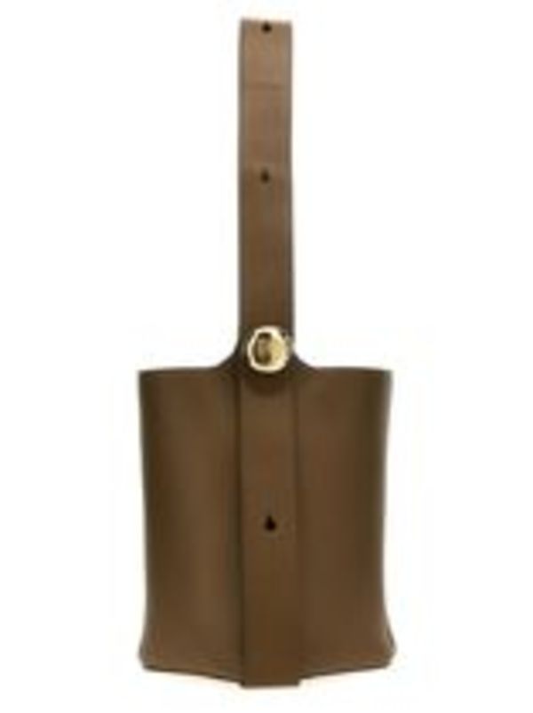LOEWE ペブル バケットバッグ ミディアム ツンドラ