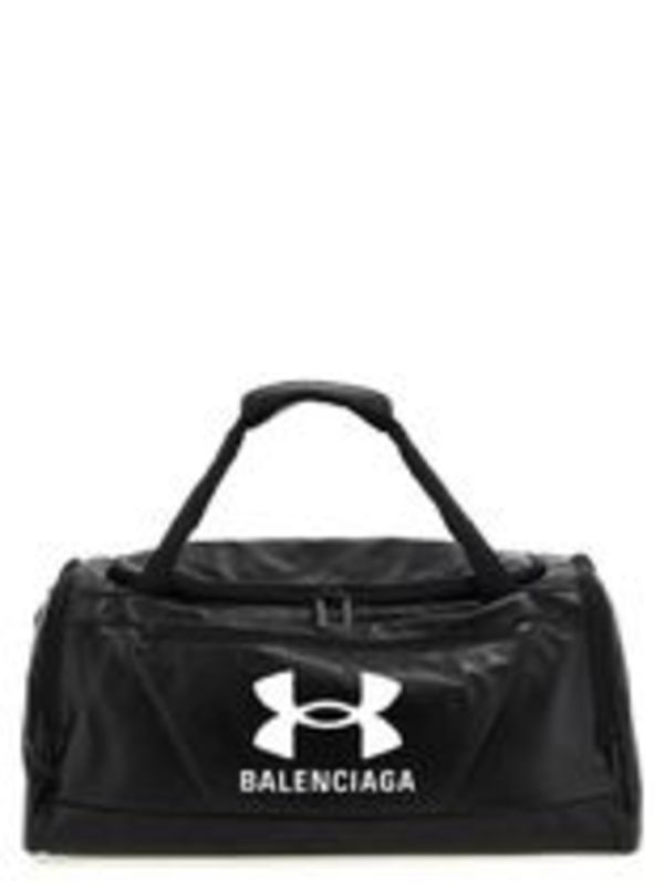 新着!【BALENCIAGA】ロゴプリントダッフルバッグ