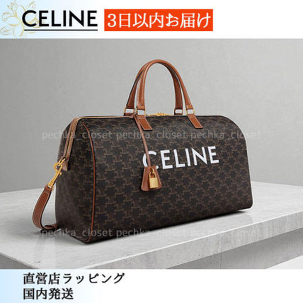スピード配送◆送込【CELINE】ミディアム*トラベルバッグ