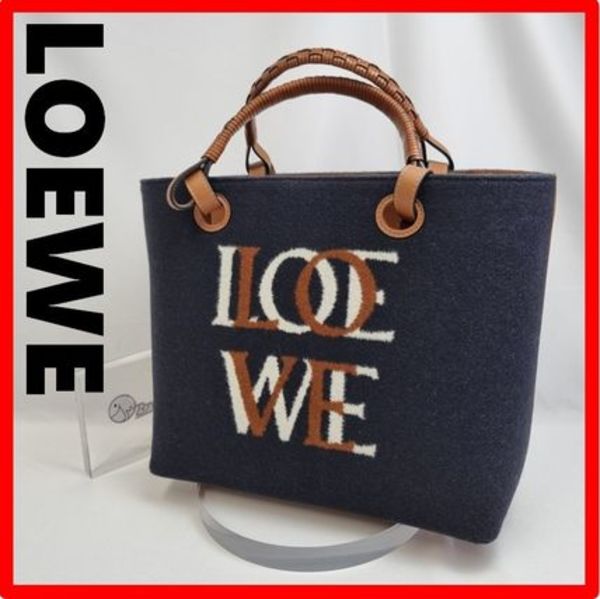 ☆人気☆【LOEWE】☆ロエベ アナグラム トートバッ.グ☆正規品☆