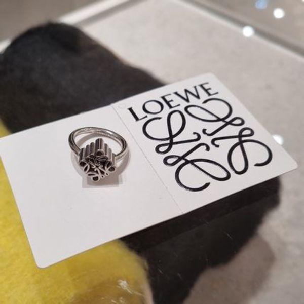 【国内発送】Single Anagram ring in sterling silver
