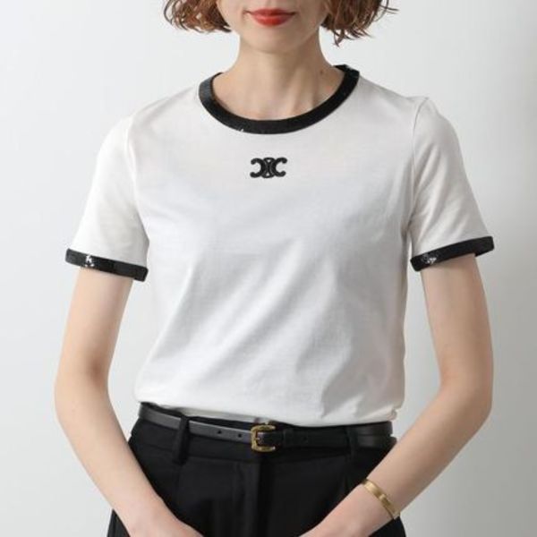 CELINE Tシャツ RX05Z671Q 半袖 カットソー トリオンフ