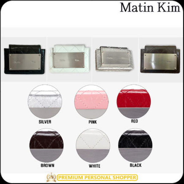 [MATIN KIM]★韓国人気★QUILTING ACCORDION WALLET