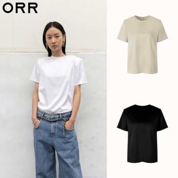 ORR☆Satin Padded Blouse