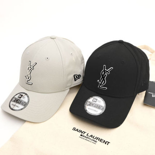 SAINT LAURENT ニューエラ YSL コラボ キャップ