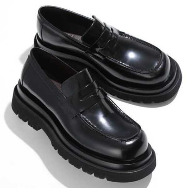 BOTTEGA VENETA  ローファー LUG FLAT ラグ 763866 V28R0