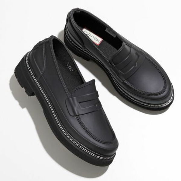 HUNTER レインローファー REF STITCH PENNY LOAFER WFF1089RMA