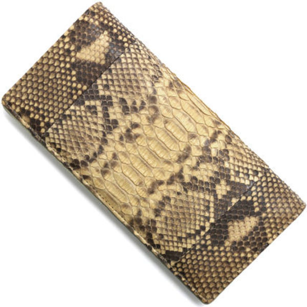 Leather 長財布 キャメル ユニセックス SNJN0118 BCM