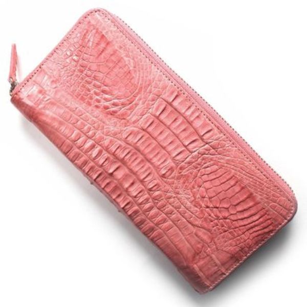 Leather 長財布 ピンク レディース CJN0512B PKTMT