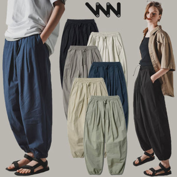 ★WV PROJECT★韓国 Lowky banding cool balloon Pants CJLP7492