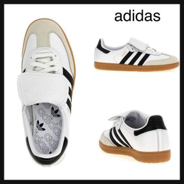 【adidas】SAMBA LT SHOES スニーカー サンバ レザー ロゴ 2色