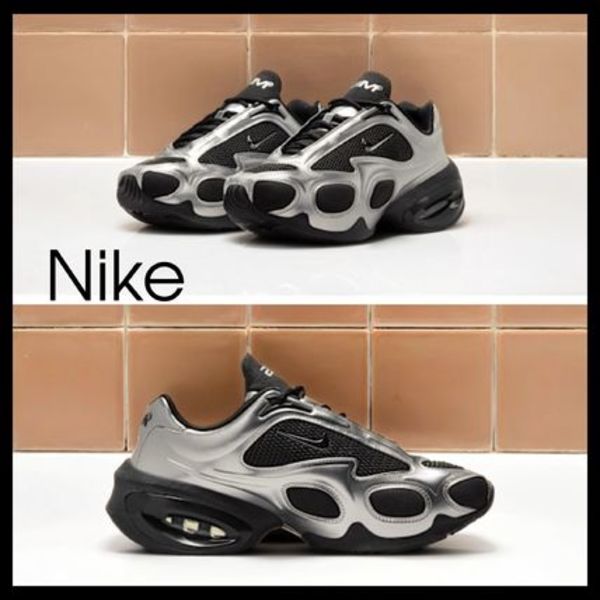 【Nike】Air Max Muse シューズ メタリック SILVER ブラック