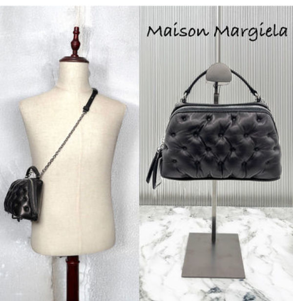 MAISON MARGIELA GLAM SLAM エンブロイダリー トラペゾイバッグ