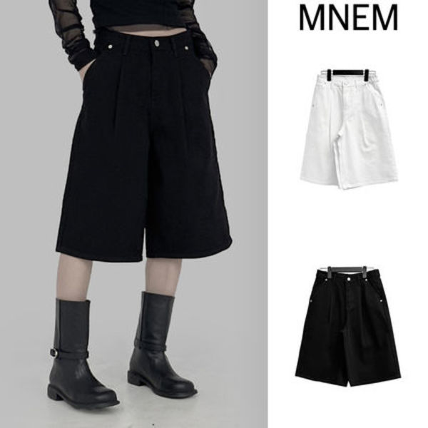 【mnem】Noda Adjust Bermuda Pants