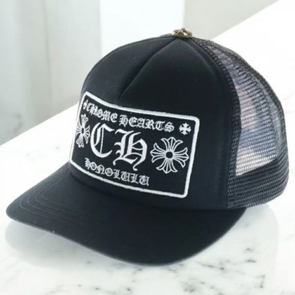 CHROME HEARTS TRUCKER CAP HONOLULU  クロスボール付