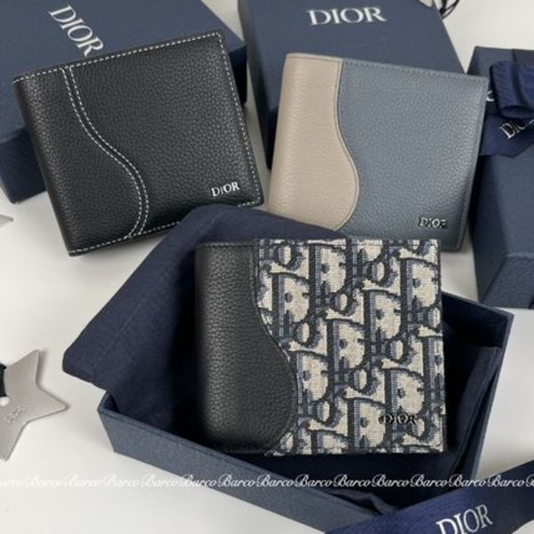 すぐ届く☆【DIOR】SADDLE コインケース付きウォレット