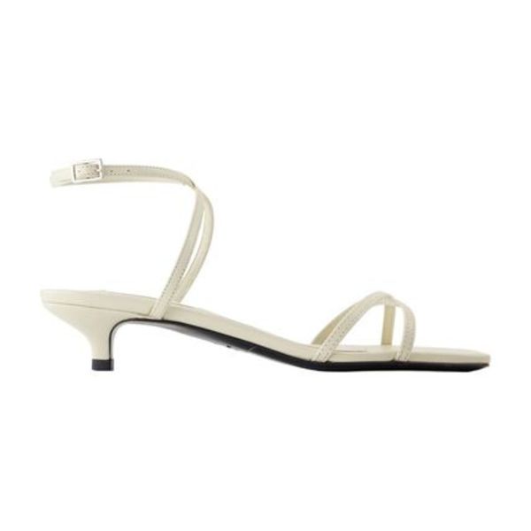 【関税込み】Crossover Sandals - TOTEME - Leather - White