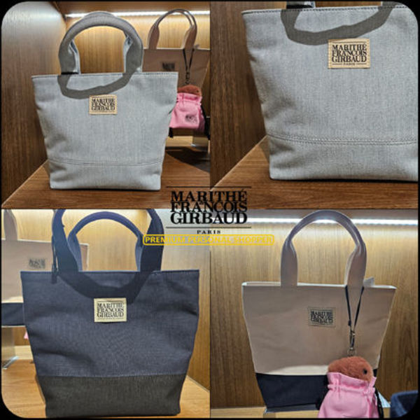 [MARITHE]★韓国人気★CLASSIC LOGO CANVAS TOTE BAG
