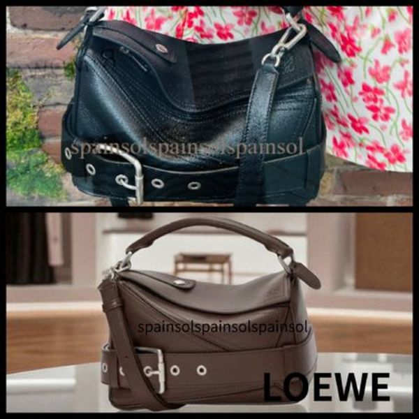 2色展開★LOEWE★ パズル バイカー ショルダーバッグ スモール