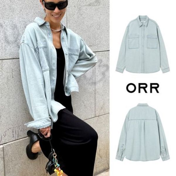 ORR Pale denim shirt