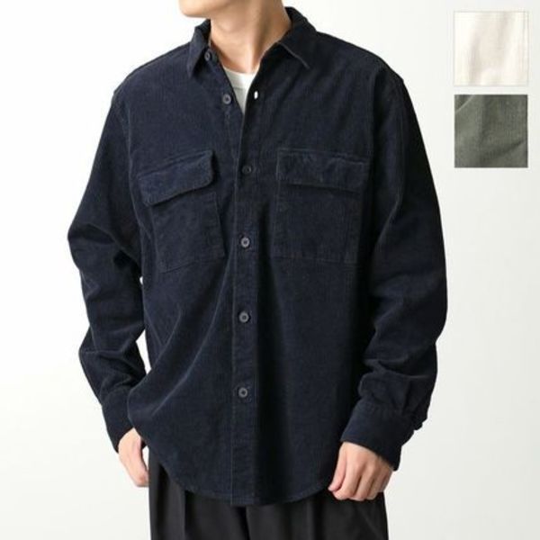 BAGUTTA 長袖シャツ HAVANA ジャケット コーデュロイ