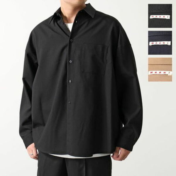 MARNI 長袖 シャツ CUMU0061A1 TW839 トロピカルシャツ