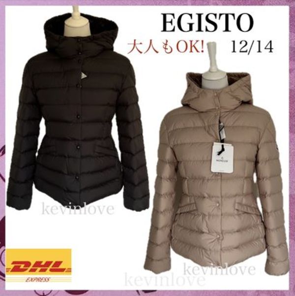 追跡送料込 大人もOK MONCLER フード付ショートダウン EGISTO
