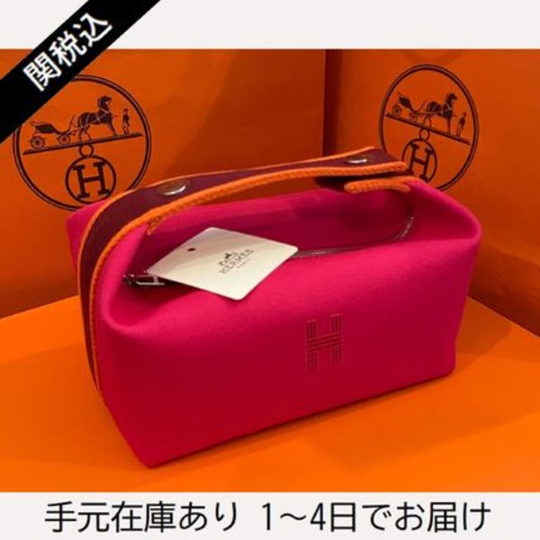 HERMES ブリッドアブラックポーチ Bride-a-Brac Rocabar case PM