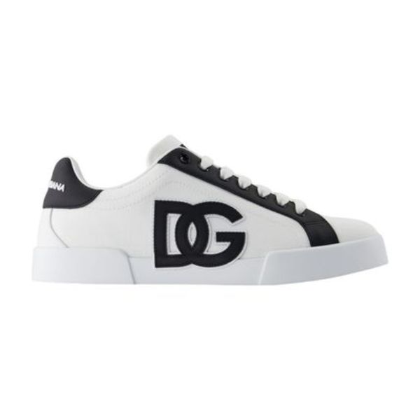 Port.light Strobel Sneakers - Dolce&Gabbana - Leather - Whit