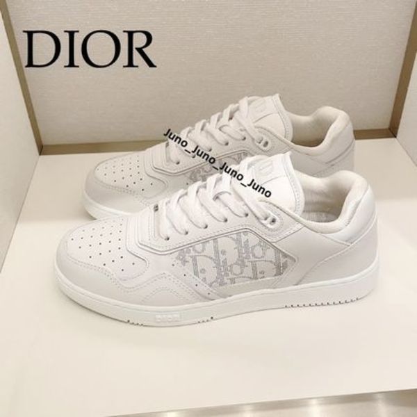 DIOR スニーカー B27 ロートップ ホワイト ギャラクシーレザー