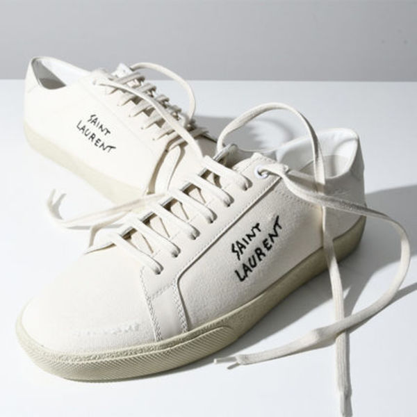 【国内即発】SAINT LAURENT コートクラシックスニーカー