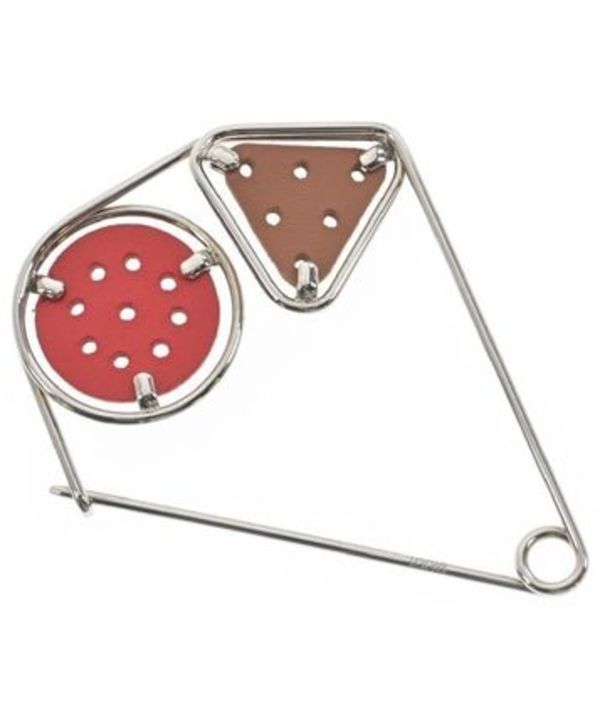 LOEWE ロエベ 小物類(その他) シルバーx赤x茶 - 4502525F0019