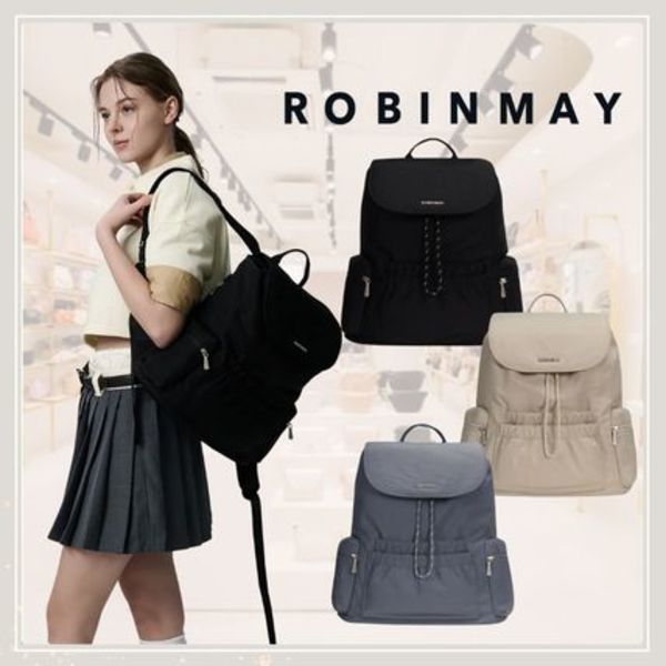追跡有★ROBINMAY 大容量 A4 ナイロン 巾着 リュック