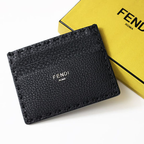 FENDI カードケース カードホルダー 本革 定期入れ 7M0164 AP3B