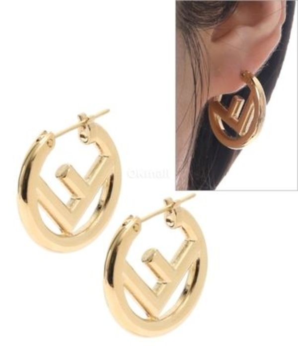 FENDI| ( F Is Fendi earrings (8AG745 B08 F0CFK))