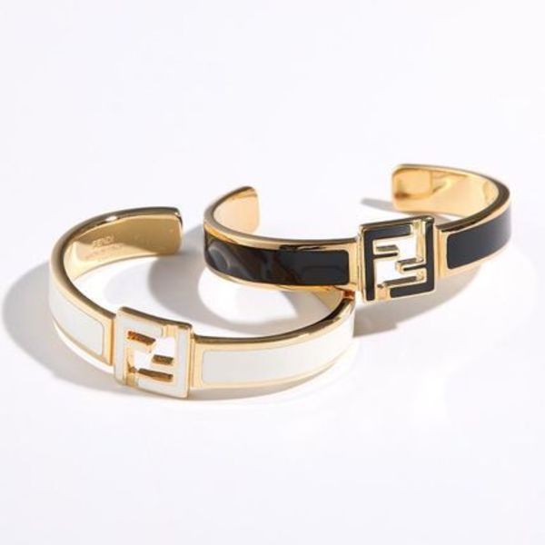FENDI バングル 8AK067 B09 FFロゴ ブレスレット