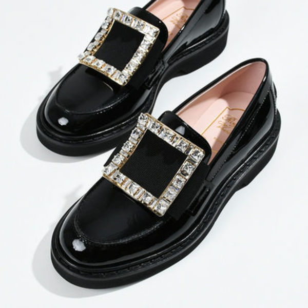 【国内即発】Roger Vivier ヴィヴ ストラス ローファー 訳あり♪