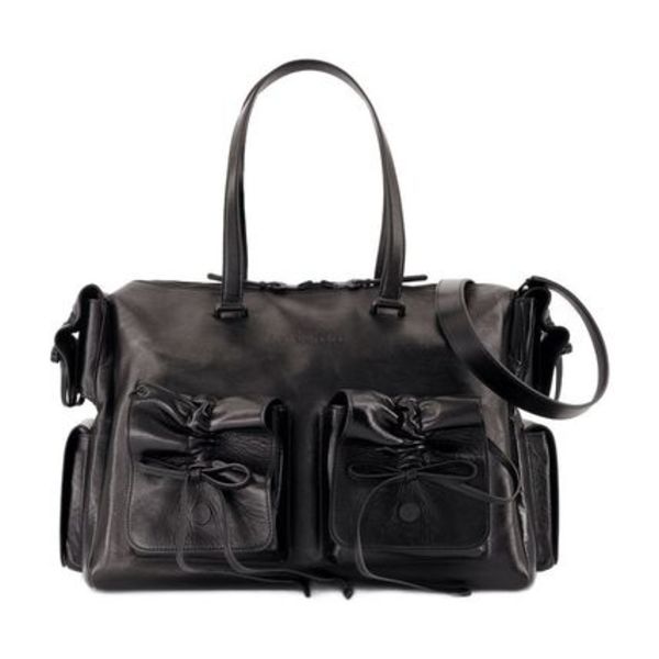 Multipocket Shoulder Bag - Acne Studios - Leather - Black