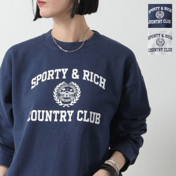 SPORTY&RICH トレーナー CRAW2327 CRAW2355 スウェット