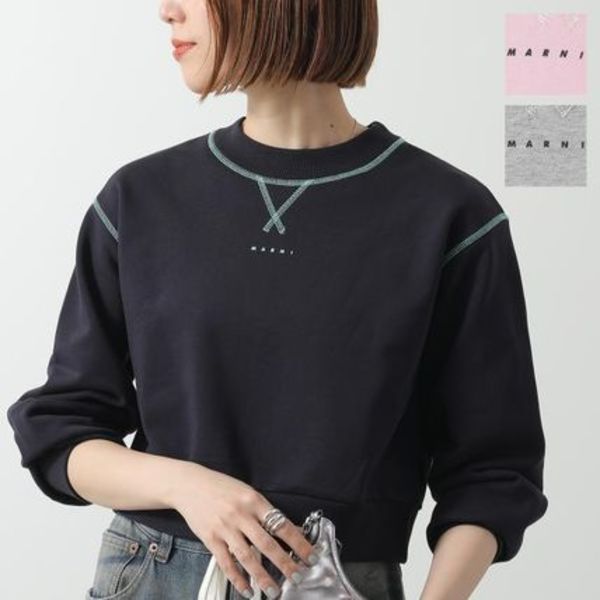 MARNI KIDS スウェットシャツ M01423 M00V0 ちびロゴ