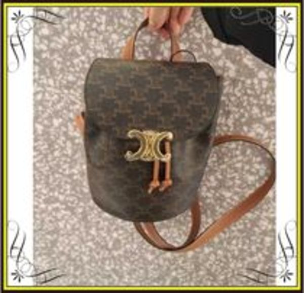 【CELINE】セリーヌ ボニーバックパック  トリオンフキャンバス